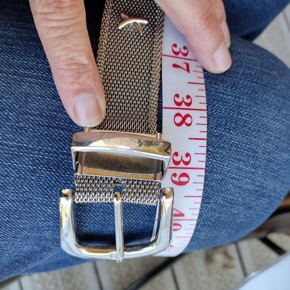 Vintage mesh metal belt - Picture 2 of 3